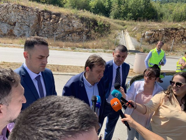 Снимка МРРБ Автомагистрала Хемус е зазимена в началото на пролетта заради липса